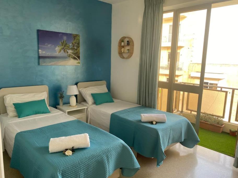 סיינט פול ביי St Paul'S Bay Central Apartment In Qawra מראה חיצוני תמונה